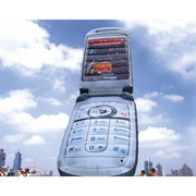 inflatable mobile phone model
